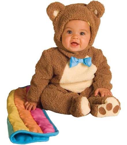 Disfraz Oso De Peluche Talla Infant(18-24 Meses) Para Bebé