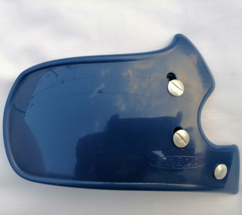 Protector De Cara Para Bateador Derecho Azul Mandibula