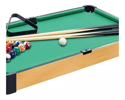 Mesa Sinuca Snooker Bilhar Amigos Brinquedo Tacos Promoção no Shoptime