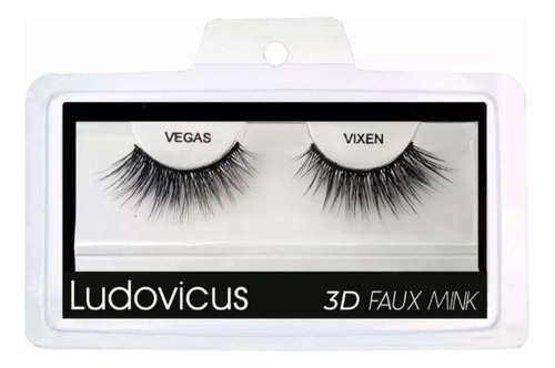 Cílios Postiços Ludovicus Faux Mink Vegas Vixen 3d