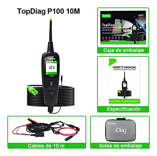Probador De Circuito Sonda De Potencia Diagnostic Automotive