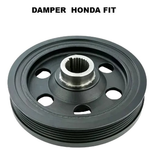 Damper Polea Cigueñal Honda Fit 1.3 1.5 2002 Al 2008 