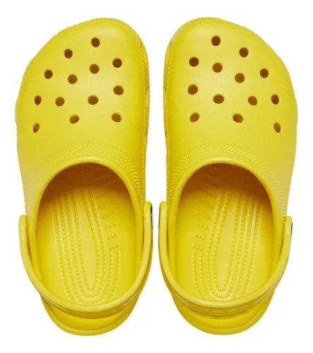 C R O C S Band 2.5 Sandalia Zueco Amarillo Dama Originales