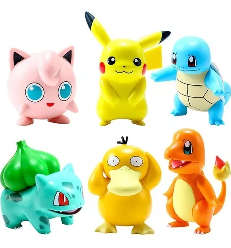 Brinquedos Pokemon Pikachu Action Figure Toys - Escorrega o Preço