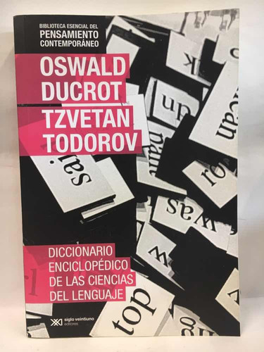 Diccionario De Las Ciencias Del Lenguaje - O. Ducrot