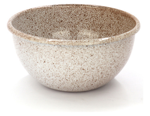 Bowl 700 Ml Acero Vitrificado Marrón Macuira