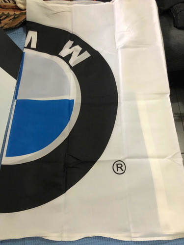 Imagen 1 de 5 de Bandera Bmw Bandera Para Garage Taller
