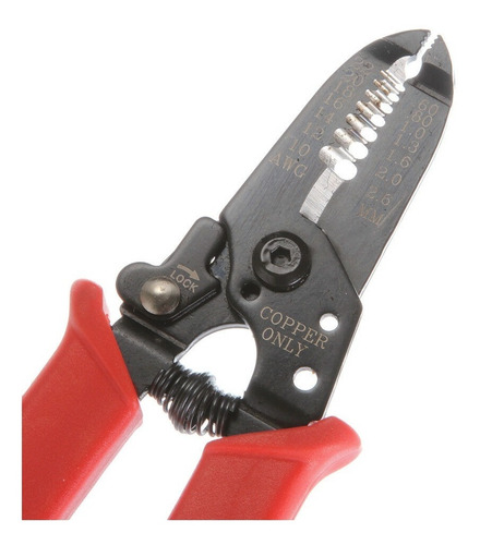Pelador Cortador De Cable Eléctrico 10-22 Awg Multifuncional