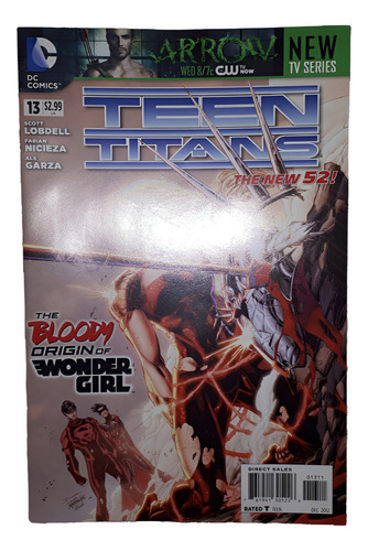 Teen Titans - New 52 - The Origin Of Wonder Girl - Ingles (Usado)