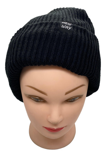 Gorro Beanie New Way Adulto Otoño/invierno Sustentable