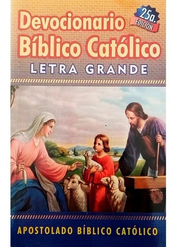 Devocionario Bíblico Católico Letra Grande