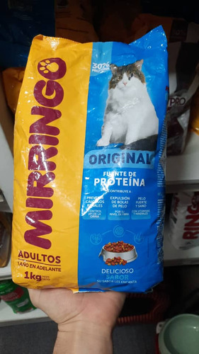 Gatarina Mirringo 1kg Bolsa Alimento Para Gatos