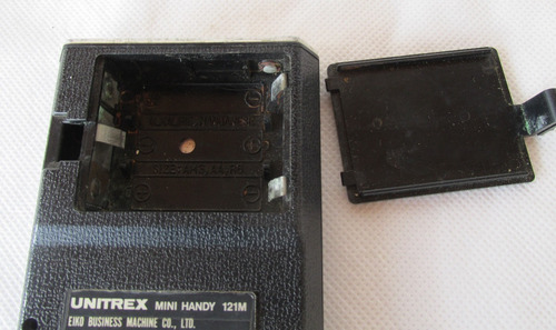 Vintage Calculadora Unitrex Mini Handy 121m, Funciona Arv#l