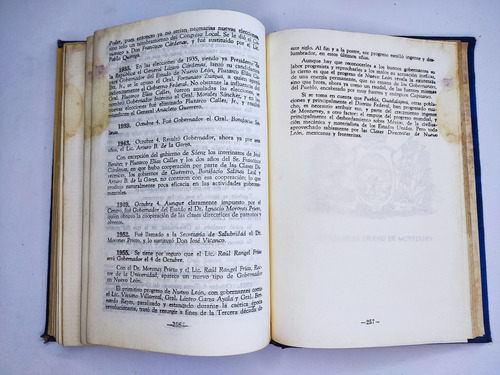 Libro Cronología De Nuevo León, 1527-1955 Morales 187c7 (Usado)