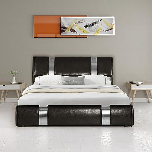 Cama De Almacenamiento Elevable, Cama De Plataforma Completa