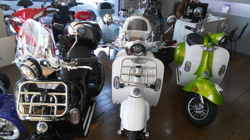 Imagen 15 de 25 de Sunra Vespa Vintage Litio Stock Electrica 3000w Retro