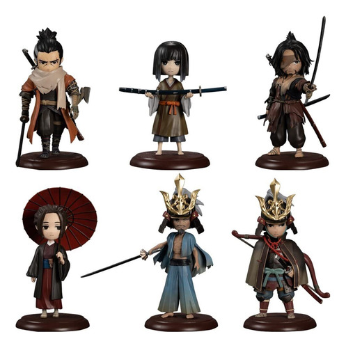 Sekiro Shadows Die Twice Deformed Figures X 6 Emontoys