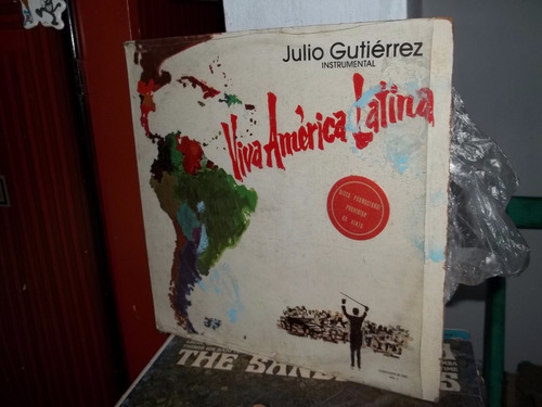Disco Lp Julio Gutierrez Viva America Latina