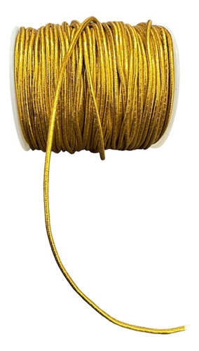 Cola De Rata Elastico Hilo Lurex Metalizado 1 Mm X 45 Metros