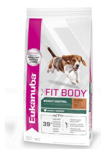 Eukanuba Weight Control Raza Mediana 3 Kg + Promo!