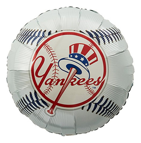 Globo Fiesta New York Yankees, Estándar, Multicolor.