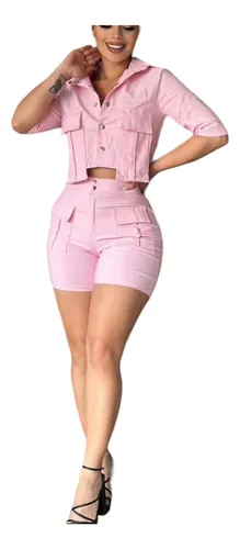 Conjunto Short Blusa Moda MercadoLibre