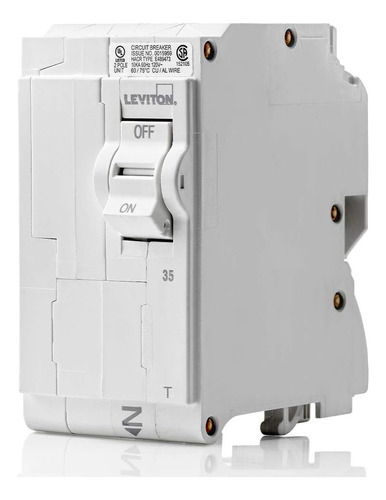 Leviton Lb235-t - Disyuntor De Circuito De Sucursal Estanda