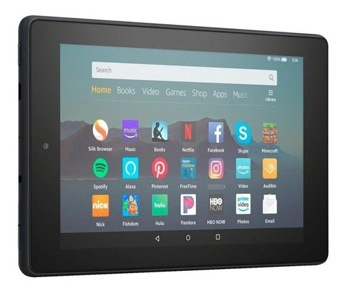 Imagen 3 de 4 de Tablet Amazon Fire 7 2019 Kfmuwi 7 16gb Black 1gb Ram