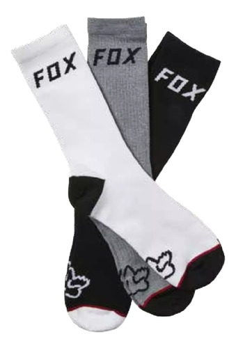 Pack  Medias  Casual Fox Crew Sock -allmotors Online-