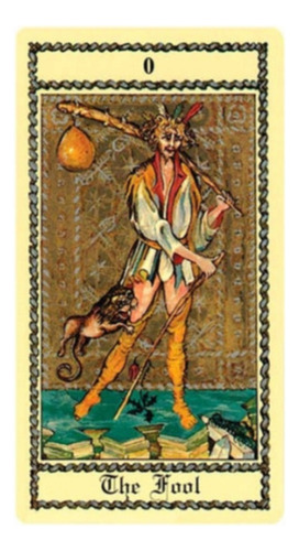 Tarot Medieval Scapini Cartas Baralho Esotérico - Original