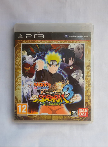 Naruto Shippuden Ult. Ninja Storm 3 Full Burst Ps3 Usado