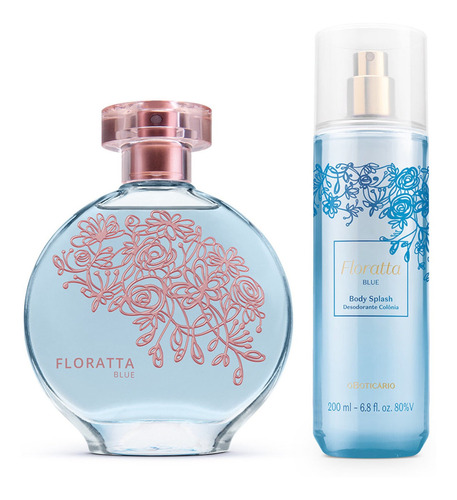 Combo Floratta Blue: Desodorante Colônia 75ml + Body Splash