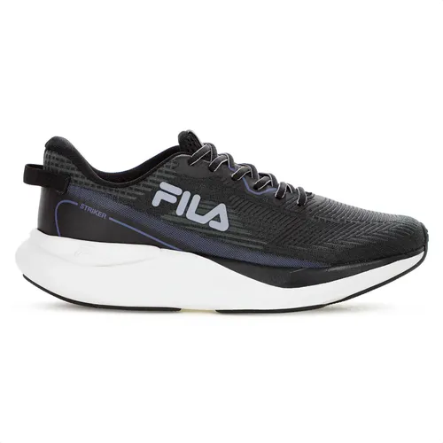 Tenis Fila Striker Masculino Preto Roxo Cinza Confortavel
