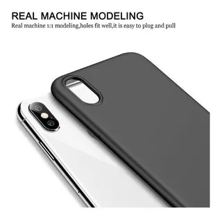 Capa Ultra Fina Fosca Para Apple iPhone X 11 13 Se 7 8 Plus