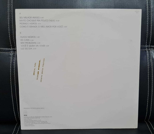 Lp Vinil Fábio Jr Seu Melhor Amigo Perfeito!
