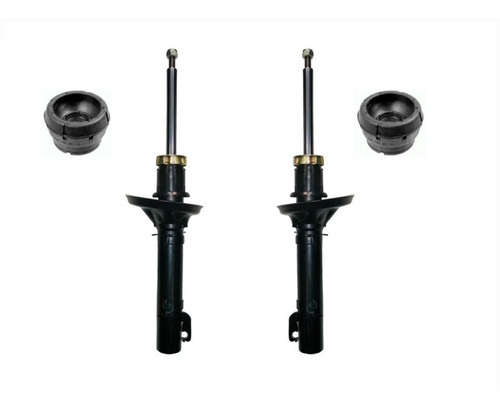 Imagen 1 de 9 de Kit Amortiguadores Sachs Delanteros P/ Vw Bora Más Cazoletas