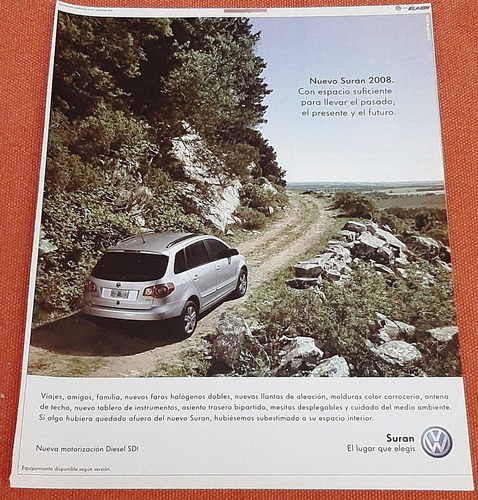 Publicidades Volkswagen Suran 2006 2007 2008