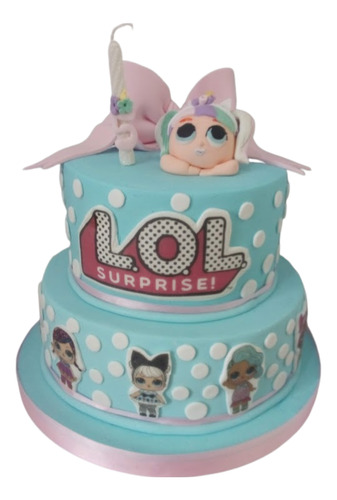 Torta Cumpleaños Infantil| Decoración Temática| Para Nenas
