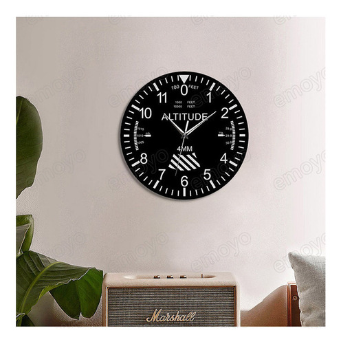 Reloj De Pared Con Altímetro Que Mide La Altitud