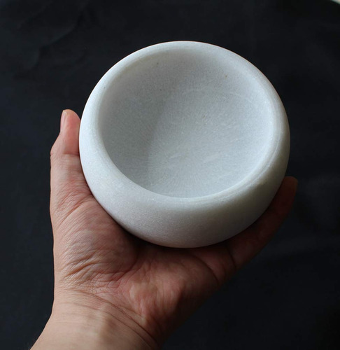 Jabn De Afeitar Y Tazn De Crema Para Hombres, Piedra De Mrmo