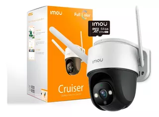 Cámara De Seguridad Imou Wifi Ip Exterior 4mp +64gb