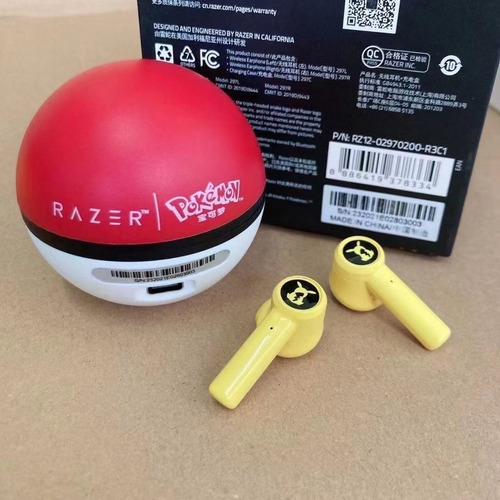 Sq Audífonos Inalámbricos Pokémon New Razer Hammerhead True