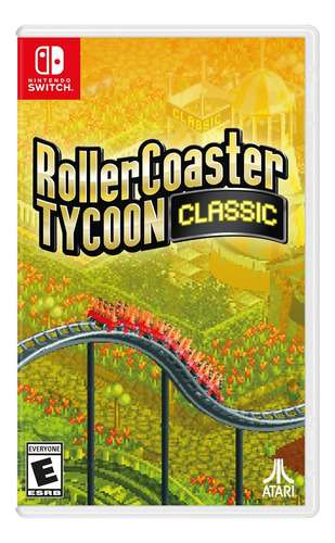 Rollercoaster Tycoon Classic Switch Midia Fisica