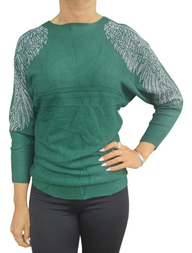 Sweater Brillos Mujer