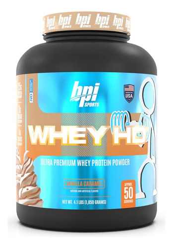 Proteína Iso Whey Hd Bpi Sports 50 Servicios L