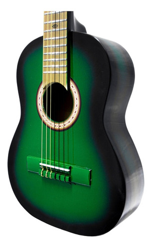 Guitarra Acústica Infantil Bajito B1-verde Cerro Grande Msi