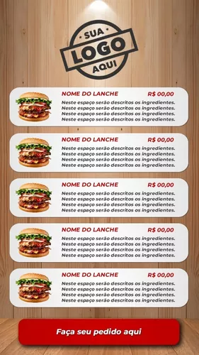 Espaço Sideral Cardápio - Delivery de Lanches em Brasília