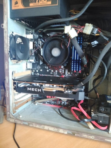 Imagen 4 de 5 de Tarjeta De Video Msi Radeon Rx 6600 Xt Gaming X 8g Usada