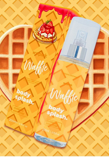 Body Splash Waffle Linha Candy Edição Limitada Wepink Virgínia Fonseca Original