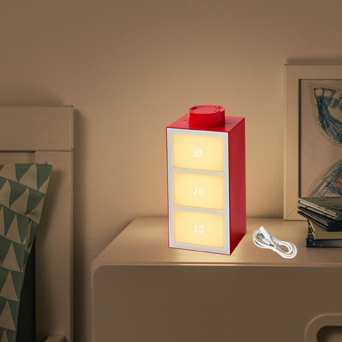 Rhythm Light Carga Usb Lámpara De Mesa De 3 Modos Luz Rojo